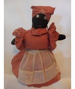 Antique Handmade African American Folk Art Milk Bottle Doll Doorstop - P... - $98.01