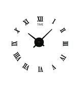 Adjustable Size 3D Frameless DIY Wall Clock, Silent Non Ticking Decor Fa... - £14.73 GBP+