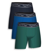 Penguin Men&#39;s Contour Boxer Briefs Ultimate Cotton Stretch 3-Pack, Size S - $367.64 MXN