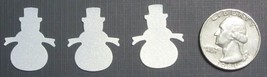 WHITE GOLD SHIMMER Card stock Paper punch-outs Cutouts U-Pick Design - $6.12+