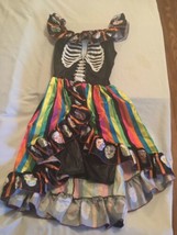 Size large Day of the dead skeleton dress Spanish Sweetie Spirit  - £17.51 GBP