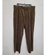 Polo Ralph Lauren Corduroy Pants Mens 36x31(32) Brown Wide Wale - $42.94 CAD