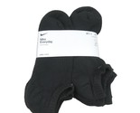 Nike Everyday Cushion No Show Socks 6 Pack Mens Size 8-12 Black NEW SX76... - £21.56 GBP