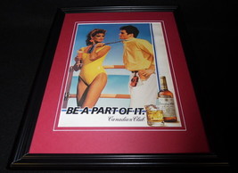 1985 Canadian Club Whisky Framed 11x14 ORIGINAL Vintage Advertisement B - £27.12 GBP
