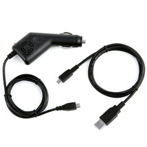 Dc Car Power Charger Adapter+Usb Cord For Samsung Chrono Ii 2 Sch-R270 S... - £25.57 GBP