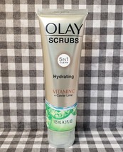 Olay Scrubs Hydrating Vitamin C + Caviar Lime 5 in 1 Face Cleanser (4.2 ... - $12.60