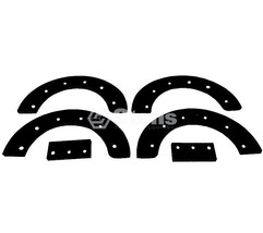 6 Pc Paddle Set Fits Noma 327072MA 21&quot; Auger Blade Snow Blower Snowthrower - $900.54 MXN