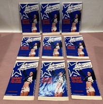 9 Packs 1981 SEALED Dallas Cowboys Cheerleaders Topps Giant Full Color P... - $9.90