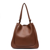 CEZIRA Retro PU Vegan Leather Hobo Handbag For Women Design Shoulder Bag Lady La - £63.07 GBP