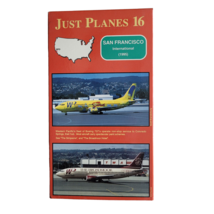 Vintage Just Planes 16 San Francisco International 1995 VHS Tape JPV Video VTG - £8.73 GBP