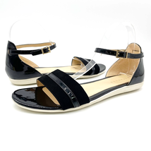 NEW Metaphor Womens 10 Tiffany Sandal Patent Upper Ankle Buckle Comfort  - £17.69 GBP