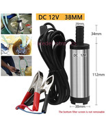 DC 12V Electric Submersible Pump 8500r/Min For Water Oil Kerosene Refuel... - $31.74 CAD