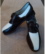 TZ GOLF - FootJoy CLASSIC Women's Croc Spectator Golf Shoes Size 8A Style #77333 - $116.53