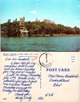 New York Thousand Islands Bold Castle Playhouse Posted to OH VTG Postcard - £7.37 GBP