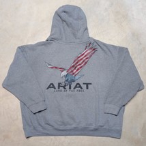 Ariat Eagle Flag Pullover Wide Boxy Loose Fit Sweatshirt Hoodie - Size X... - $475.03 MXN
