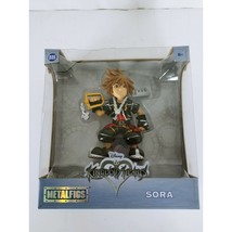 Disney Kingdom Hearts SORA Figure Metalfigs Die Cast Metal Statue NEW damage box - £9.91 GBP