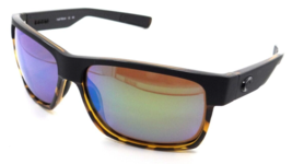 Costa Del Mar Sunglasses Half Moon Mt Black &amp; Sh Tortoise / Green Mirror... - £195.13 GBP