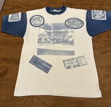 Louisville Slugger T Shirt Mens L Vintage Single Stitch Soft All Over Print USA - £42.64 GBP