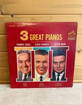 3 Great Pianos Nero Cramer Carle Vinyl RCA Record LP 33 RPM 12&quot; - £7.89 GBP