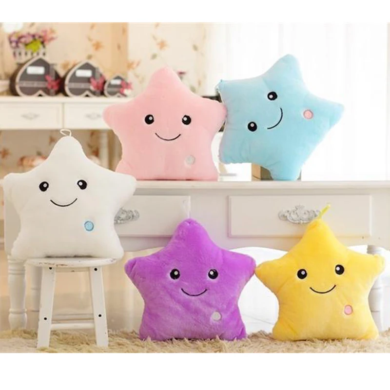 Game Fun Play Toys 34CM A Luminous Stuffed Plush Glowing Game Fun Play Toys Star - £28.71 GBP