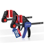 Workpro 6&quot; Bar Clamps For Woodworking, Medium Duty 300Lbs One-Handed, 2Pc - $39.94