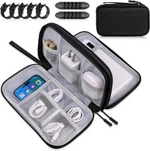 Electronics Organizer Travel Case Cable Tech Organizer Bag Medium Size W... - $30.45