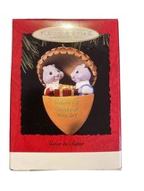 Sister to Sister 1994 Hallmark Christmas Ornament Chipmunks Acorn NOS - £4.99 GBP