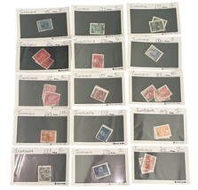 Huge Yugoslavia Stamp Lot Collection 100+ Stamps On Cards Vintage Used image 3