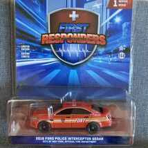 GreenLight 2016 Ford Police Interceptor Sedan 1:64 Metal Diecast Car Mod... - $13.50