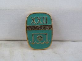 Vintage Summer Olympic Pin - Water Polo Moscow 1980 - Stamped Pin - £11.96 GBP