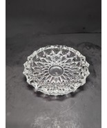Libbey Sunflower Design Ashtray, Mid Century Modern Glass, Cigarette Ash... - $12.13 CAD