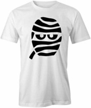 Mummy Face T Shirt Tee Short-Sleeved Cotton Halloween Clothing S1WSA572 - £12.93 GBP+