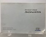 2014 Hyundai Sonata Owners Manual Handbook OEM L02B49013 - £24.80 GBP