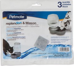Petmate Replendish Charcoal Replacement Filters Control and - £8.94 GBP