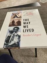 The Way We Lived by Reader&#39;s Digest Editors Hardcover Coffee Table Book - £4.66 GBP