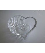 Gorham Esprit Ring Holder Heart Shaped Clear Crystal Made in Germany C342 - £19.86 GBP