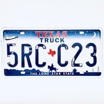  United States Texas Shuttle Truck License Plate 5RC C23 - £13.00 GBP