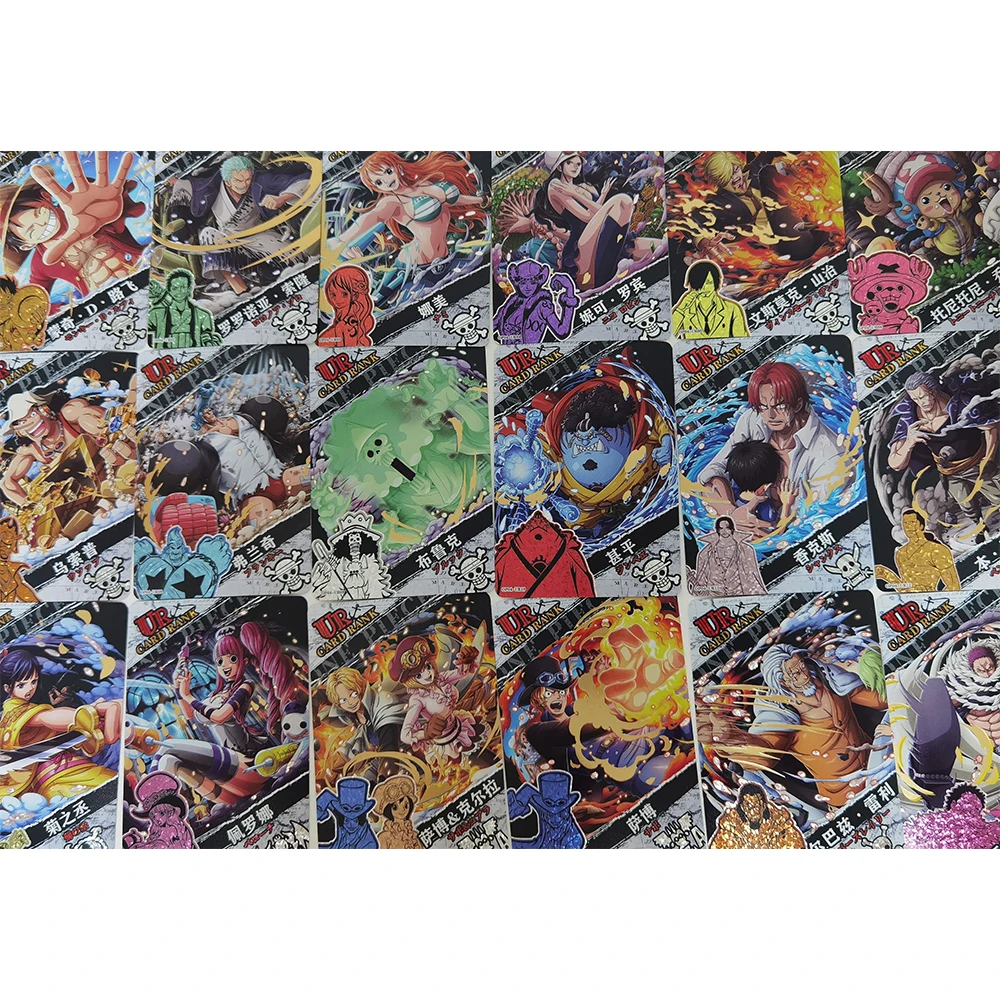 One Piece Collection Card Robin Franky Usopp Chopper Anime Cartoon Peripheral - £7.75 GBP+