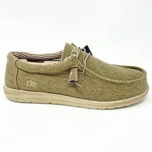 Hey Dude Mens Wally Nut Size 8 Slip On Walking Casual Shoes - £39.34 GBP