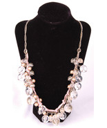 Necklace-Beaded Chain Dangle Baubles Colorful-23&quot;-Costume Jewelry - €15,88 EUR