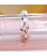 2022 Autumn Release Two-tone Disney Winnie the Pooh Piglet Dangle Charm  - $24.33 CAD