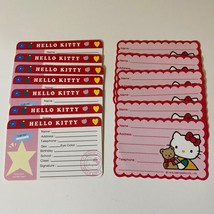 Vintage Sanrio 1976 1996 Hello Kitty Friendship Cards - £9.55 GBP