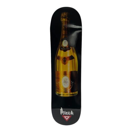 Avera skateboards deck 7.75” RARE quality Cristal Champagne Louis Roederer - $32.66