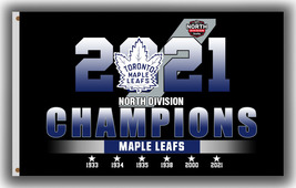 Toronto Maple Leafs Hockey North Division Champions Flag 90x150cm 3x5ft ... - £11.15 GBP