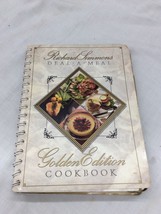 Vintage Cookbook Spiral Richard Simmons Deal A Meal Golden Edition - £31.85 GBP