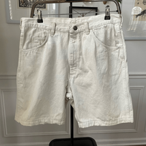 Vintage 90s Wrangler Stone Denim Shorts Cotton 34 x 8 - $23.04