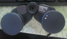 Vintage Minolta Compact Binoculars 7X21 7.5 Multi Coated With neck strap - £24.87 GBP