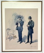 William T. Smedley (1858-1920) original Watercolor - €2.481,04 EUR