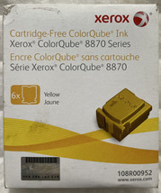 Xerox 108R00952 Yellow Solid Ink Cartridge ColorQube 8870 8880 Sealed Re... - £23.68 GBP