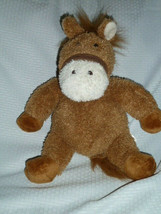 Dan Dee Dandee Horse Pony Plush Brown Cream 2009 - 13&quot;H - Nwot - £7.90 GBP